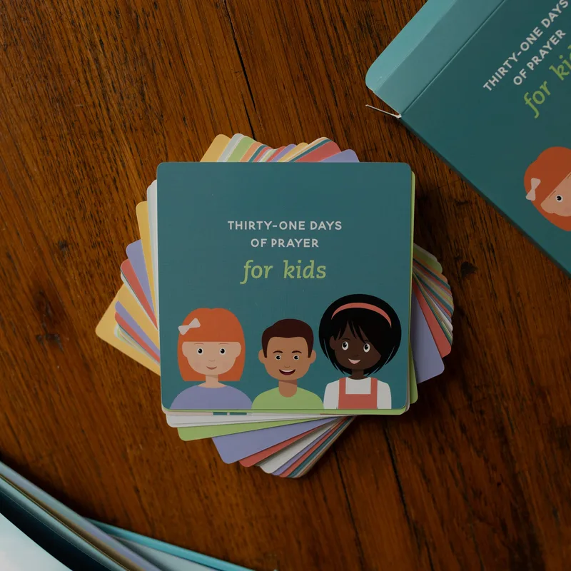 31 Days of Prayer Kids Verse Card Set