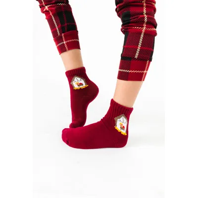 Away in a Manger Quarter Socks