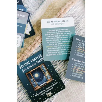Bedtime Prayers for Anxious Hearts