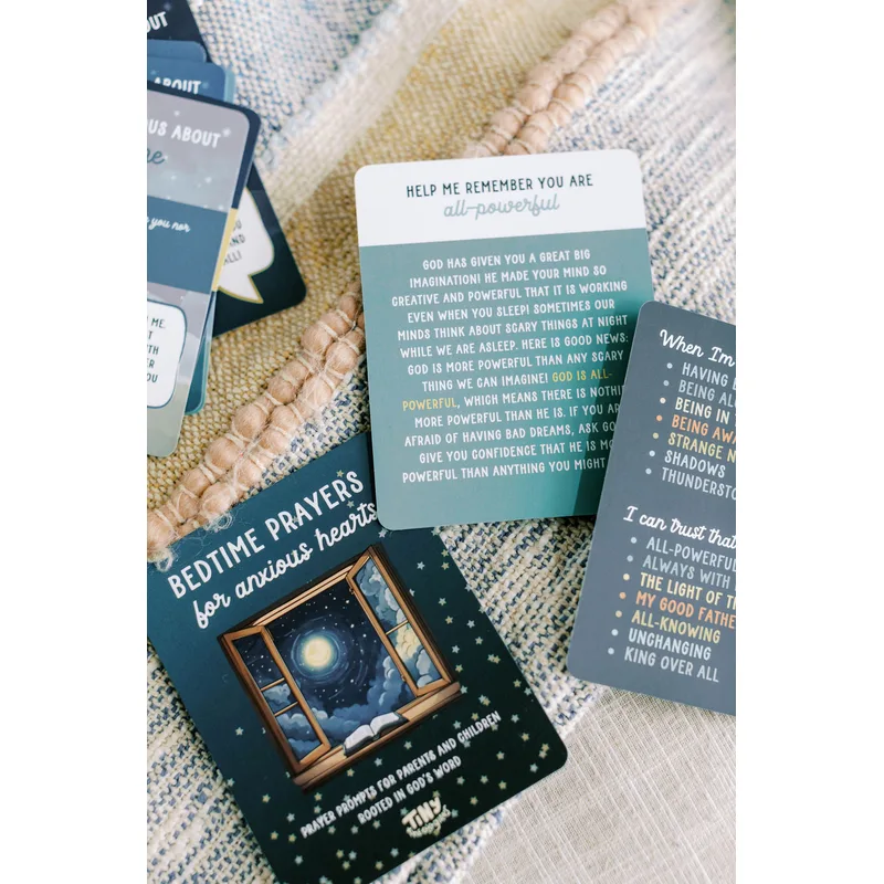Bedtime Prayers for Anxious Hearts
