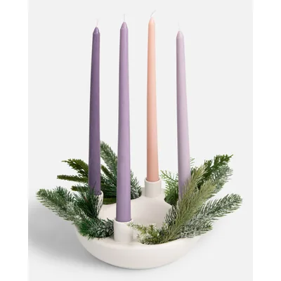 Ceramic Advent Wreath