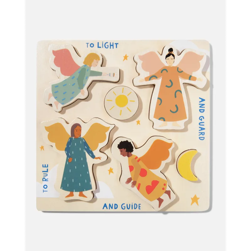 Guardian Angel Wooden Puzzle