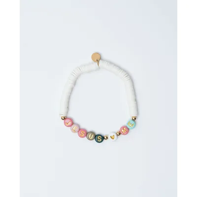 JESUS LOVES ME Letter Bracelet