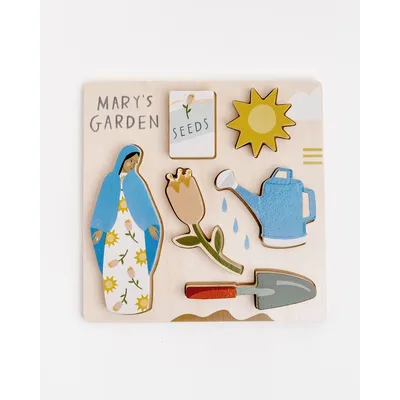 Mary's Garden Wooden Puzzle